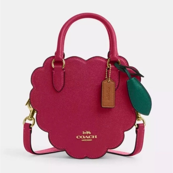 Coach Handbags - Coach Coach Raspberry Crossbody cr252